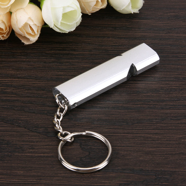 Double-frequency Whistle Keychain