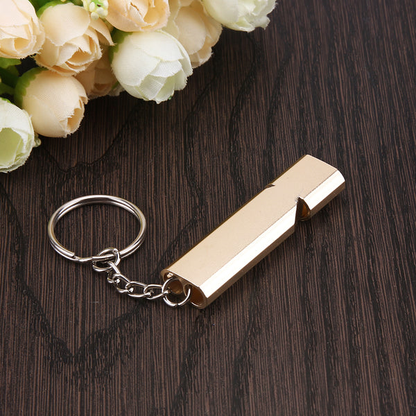 Double-frequency Whistle Keychain