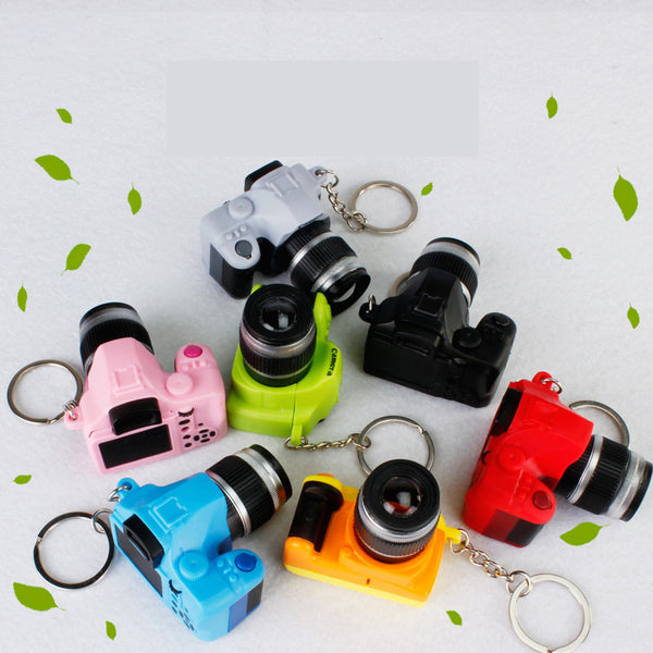 Fashion Simulation SLR Camera Keychain