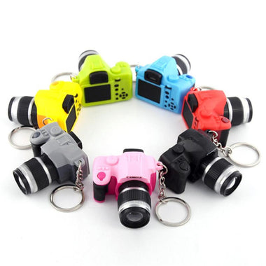 Fashion Simulation SLR Camera Keychain