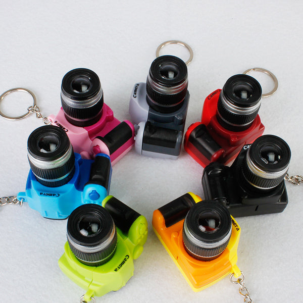 Fashion Simulation SLR Camera Keychain