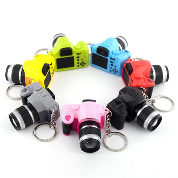 Fashion Simulation SLR Camera Keychain