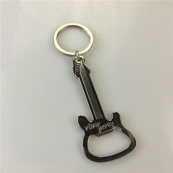 Guitar Bottle Opener Keychain