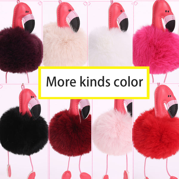 Cute Flamingo Key Chain