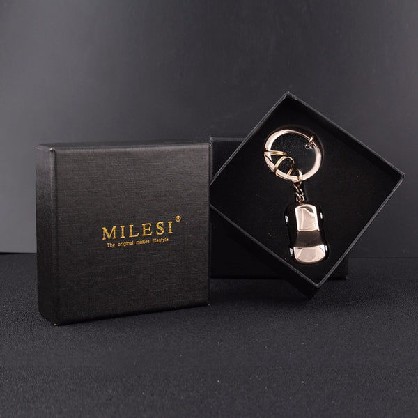 Metal LED Light Car Keychain
