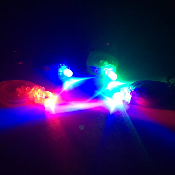 Torch Flashlight Finger Keychain