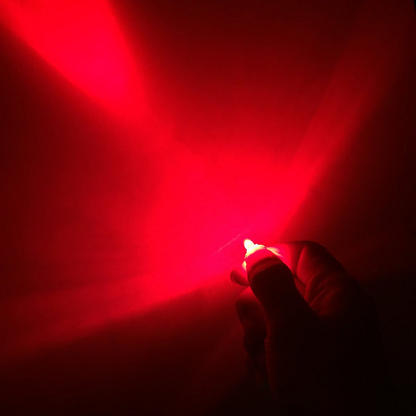 Torch Flashlight Finger Keychain