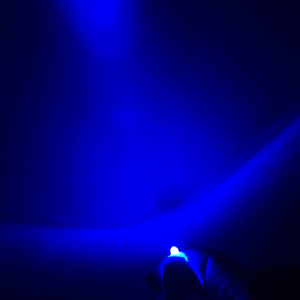Torch Flashlight Finger Keychain