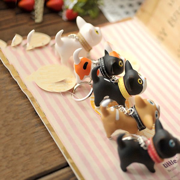 Multicolor Cute Cat Keychain