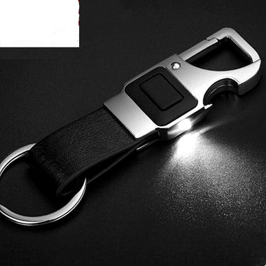 Leather Key Chain Metal