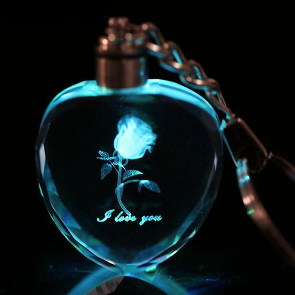 Couples Party Flashing Keychain