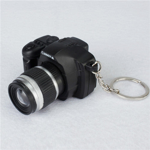 Fashion Simulation SLR Camera Keychain