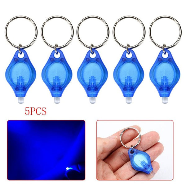 Torch Flashlight Finger Keychain