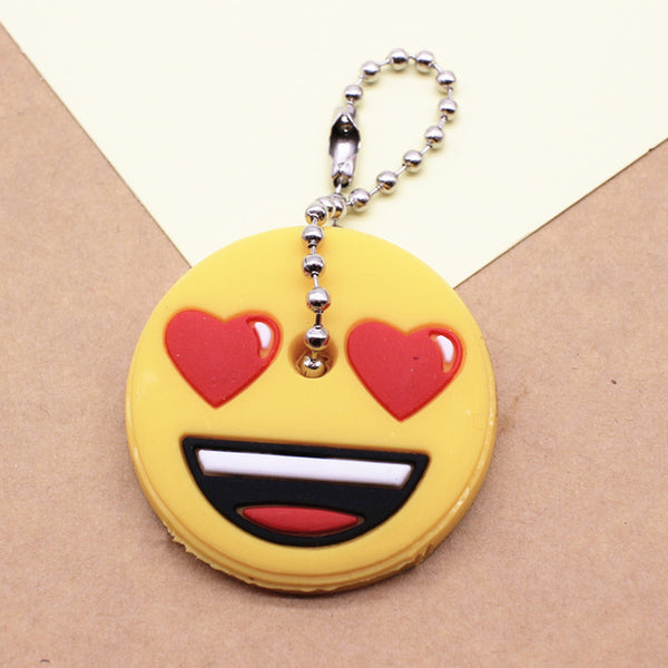 Emoji Smile Keychain