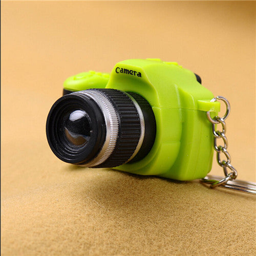 Fashion Simulation SLR Camera Keychain