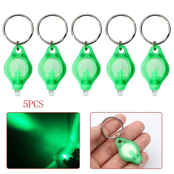 Torch Flashlight Finger Keychain