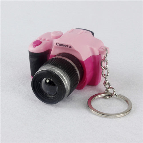Fashion Simulation SLR Camera Keychain