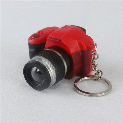 Fashion Simulation SLR Camera Keychain