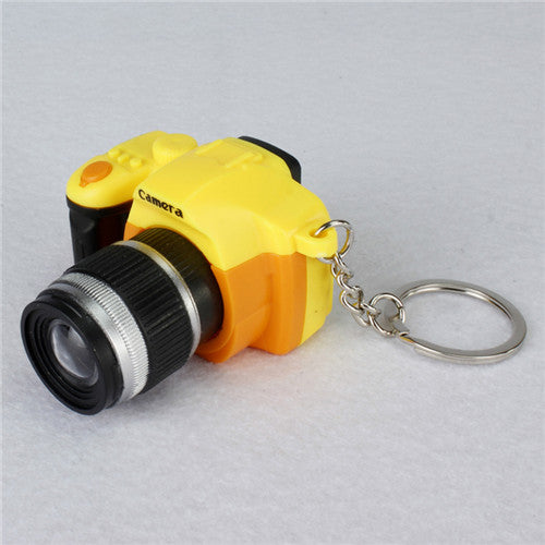 Fashion Simulation SLR Camera Keychain